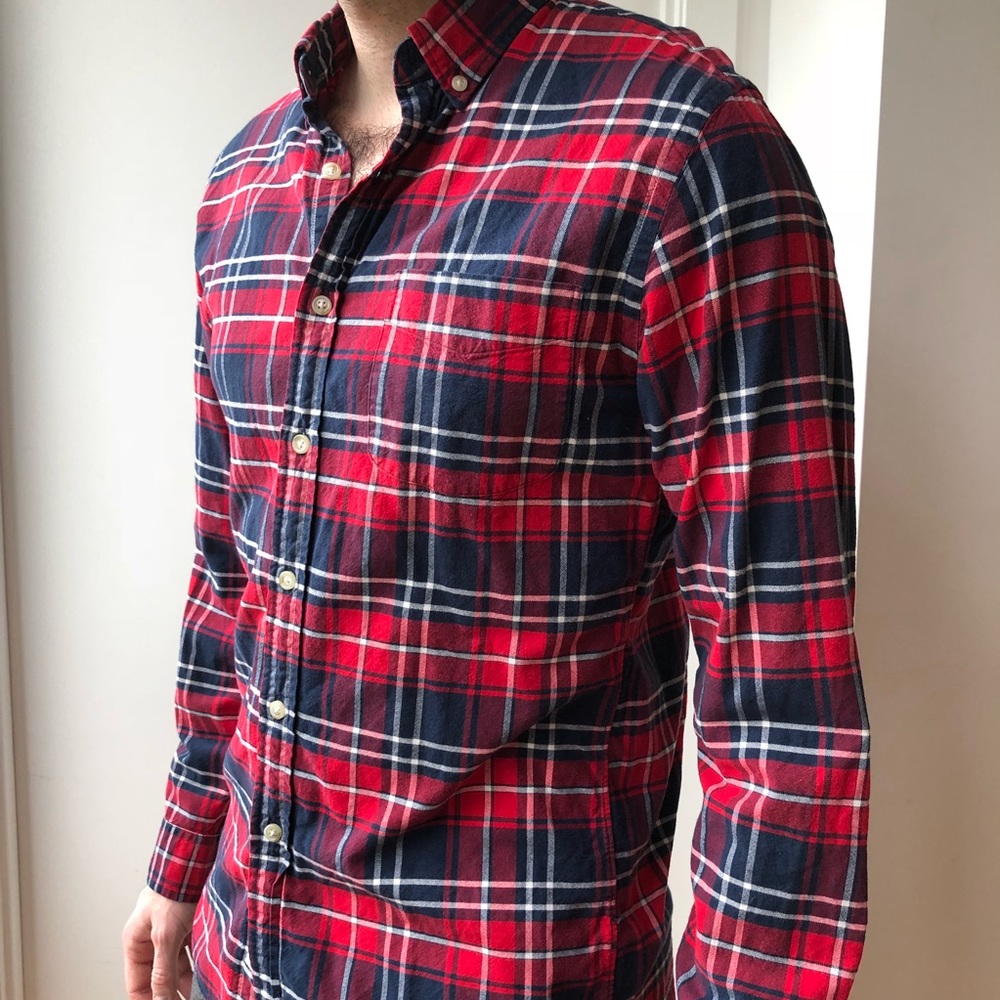J Crew Plaid shirt
